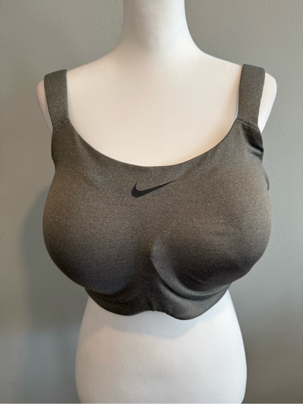 Nike Women's Plus Size Bold High-Impact Sport Bra Carbon Heather 38G
